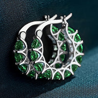 Plateado y verde
